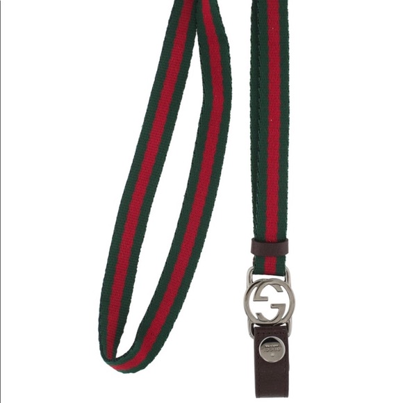 authentic gucci lanyard